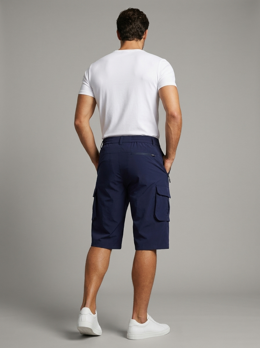 Cargo Shorts with Multiple Pockets for Summer