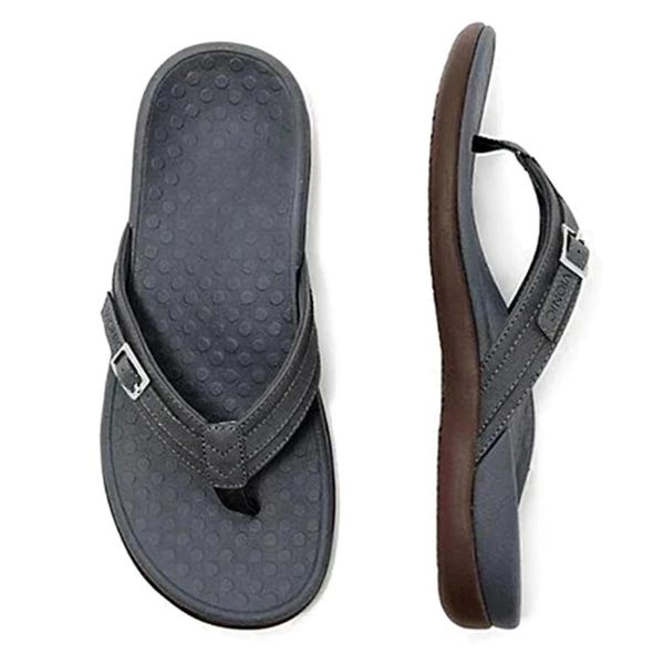 Women's non-slip comfort sandals in blue, black, and pink