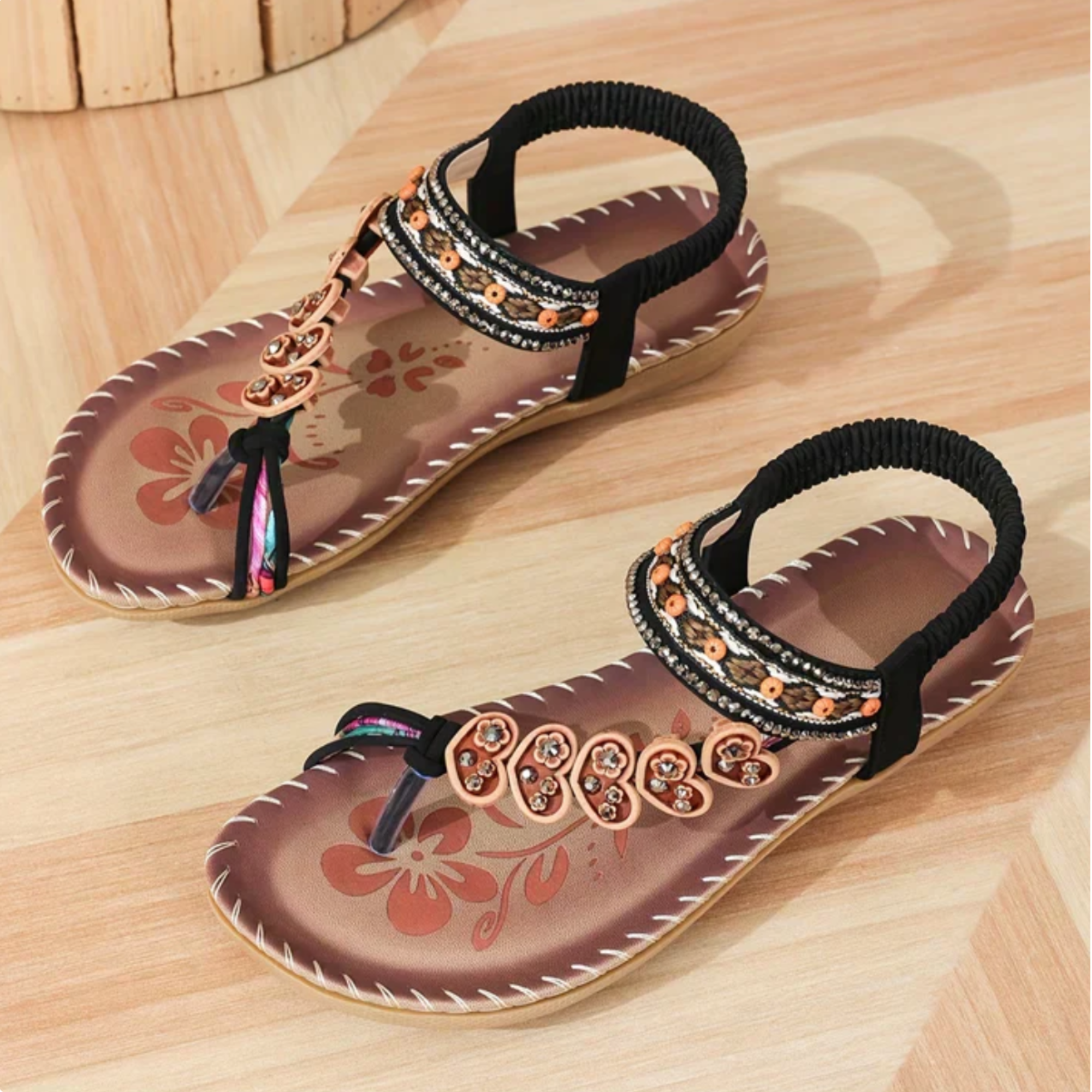Chic Women's Sandals With Ankle Strap Comfort 7