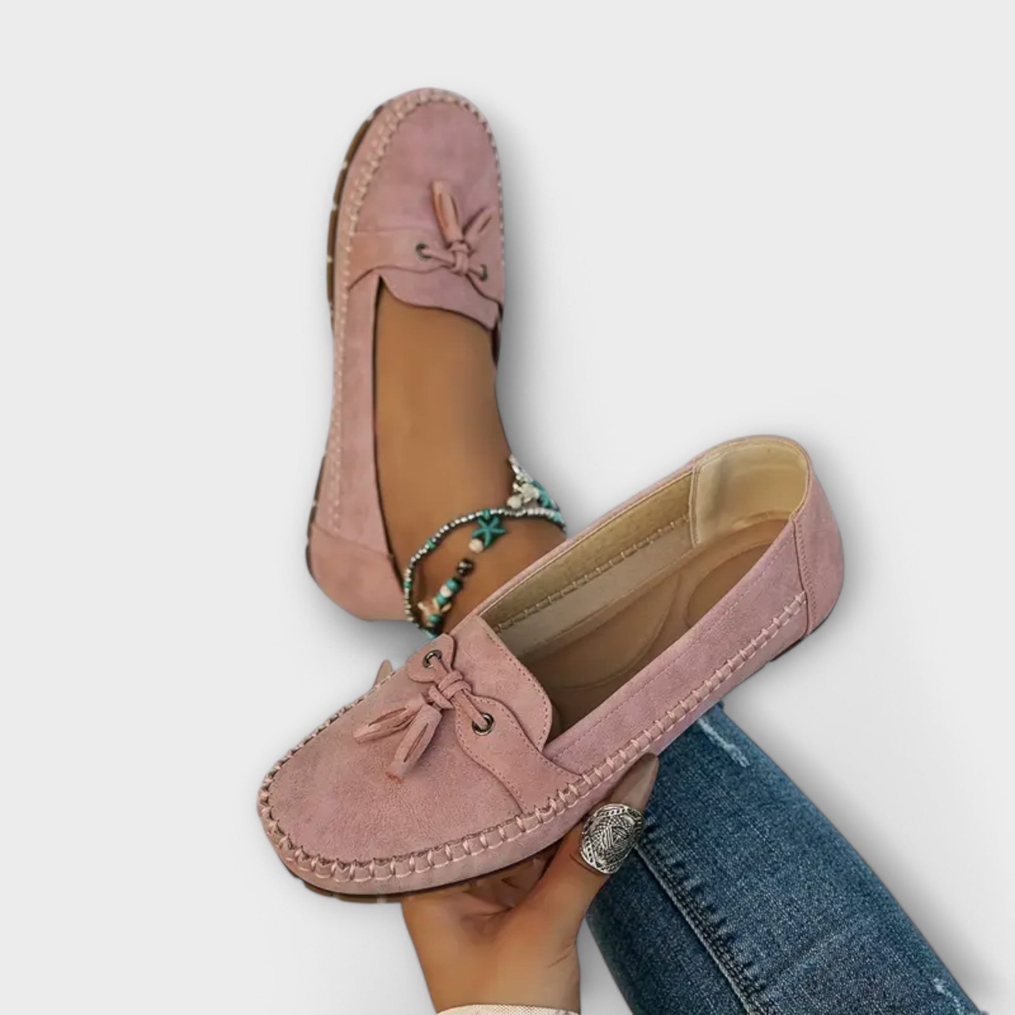 Elegant Black Loafers For Women - Comfortable Fit 2