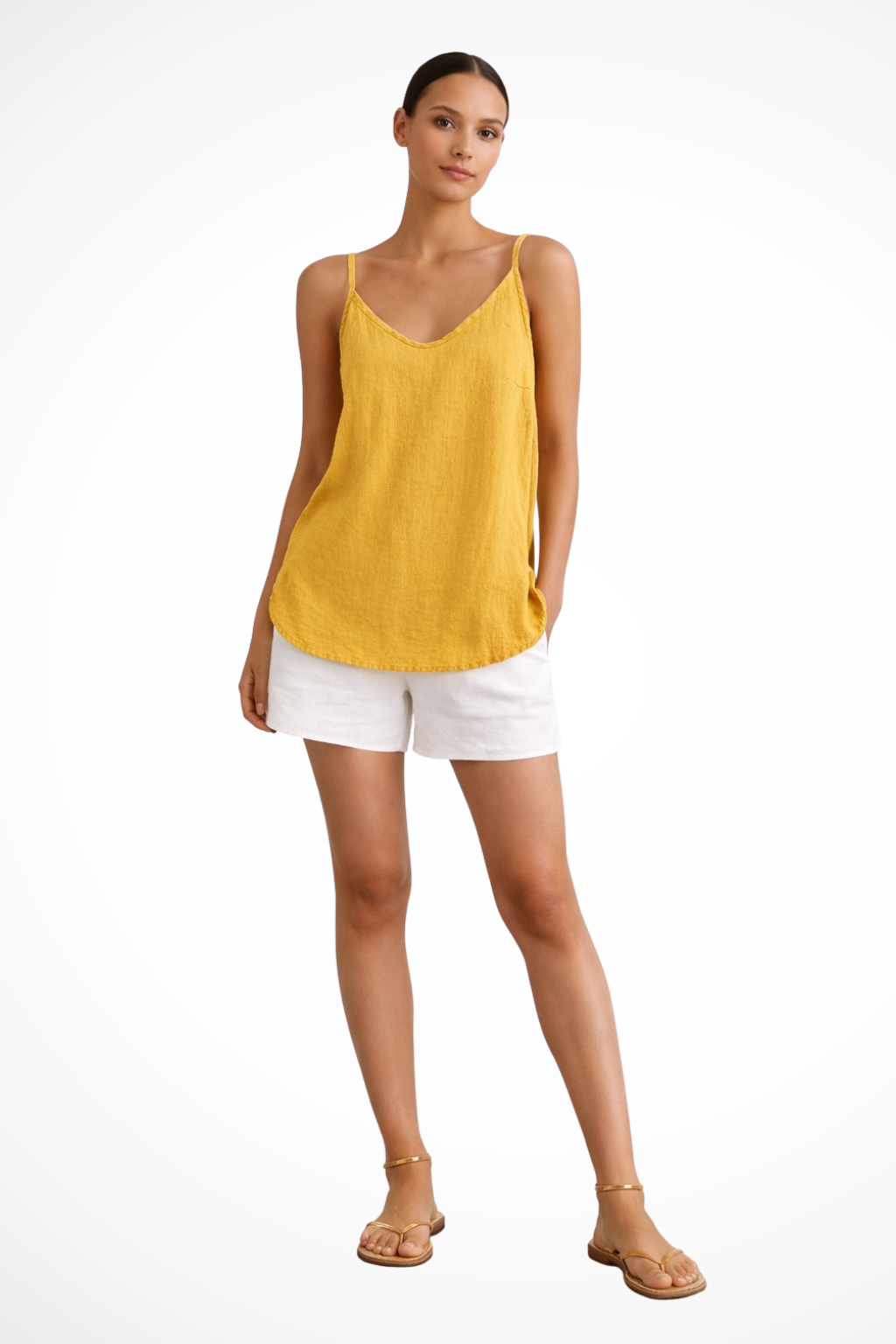 Fresh Women's Tank Top With Spaghetti Straps 2