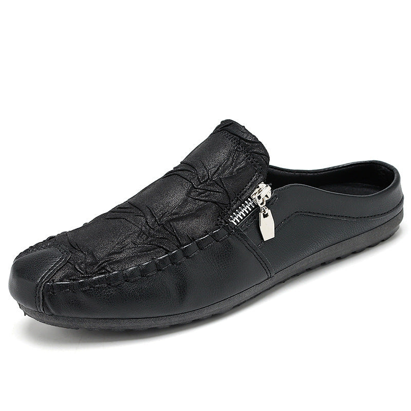 Men's Loafers Open Back Casual Shoes 0