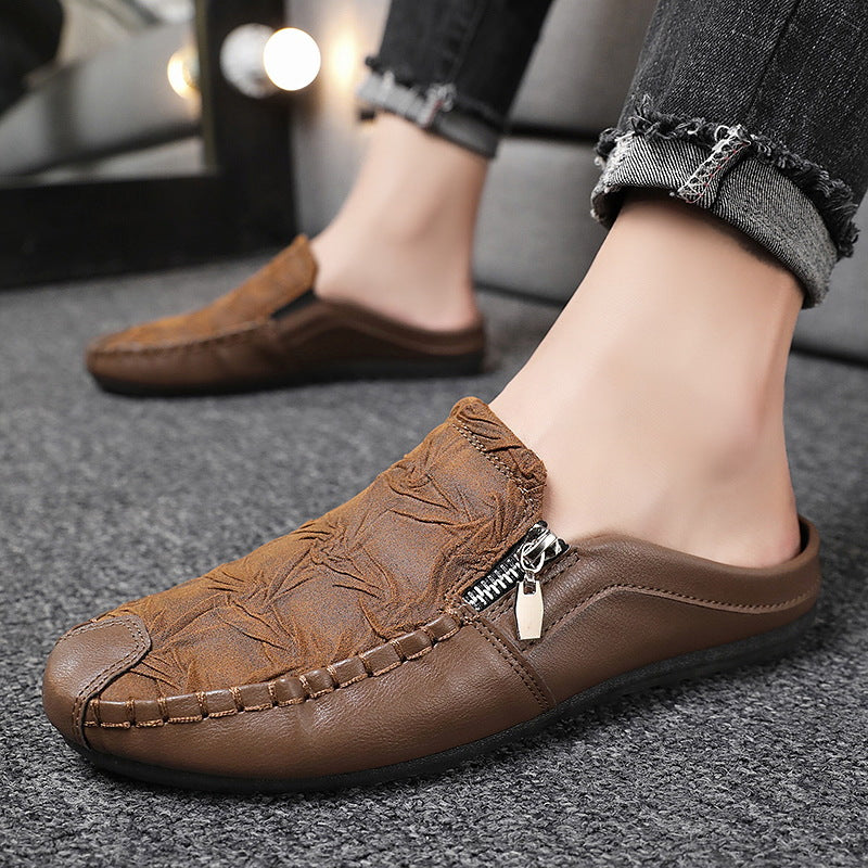 Men's Loafers Open Back Casual Shoes 1