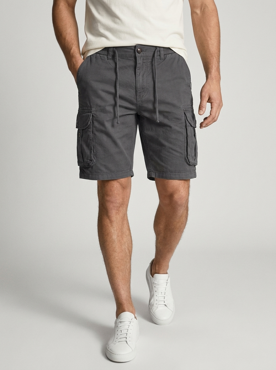 Cargo Shorts with Large Pockets for Summer
