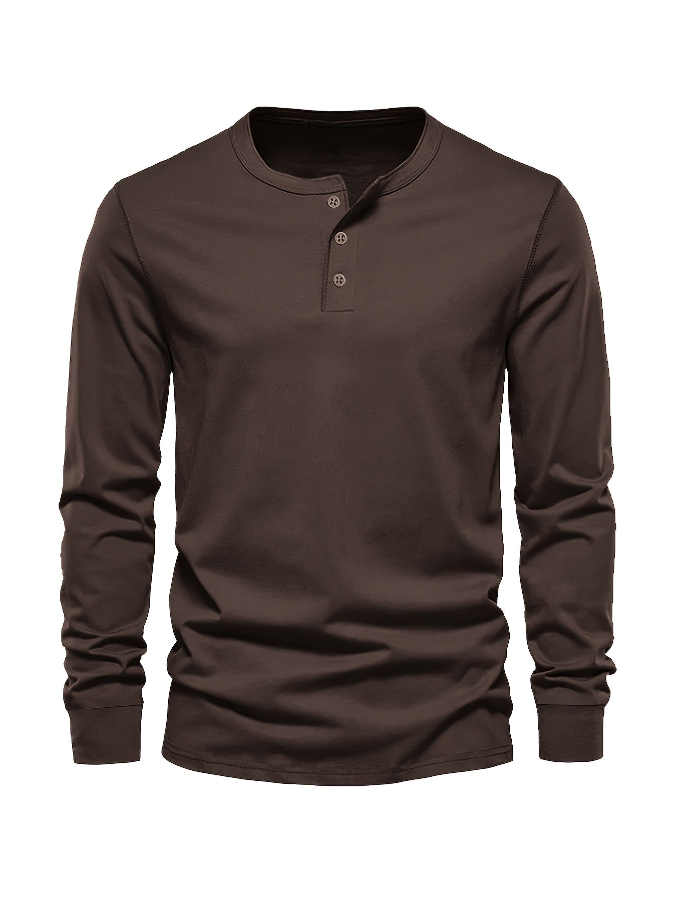 Men's light green oversized long-sleeve knit shirt