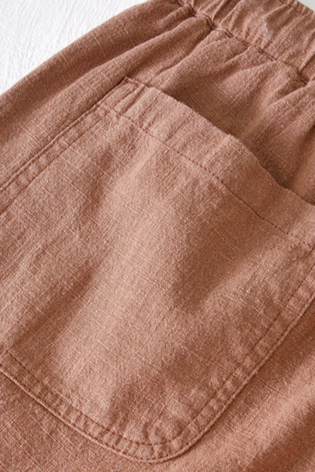 Men's drawstring casual shorts with side pockets