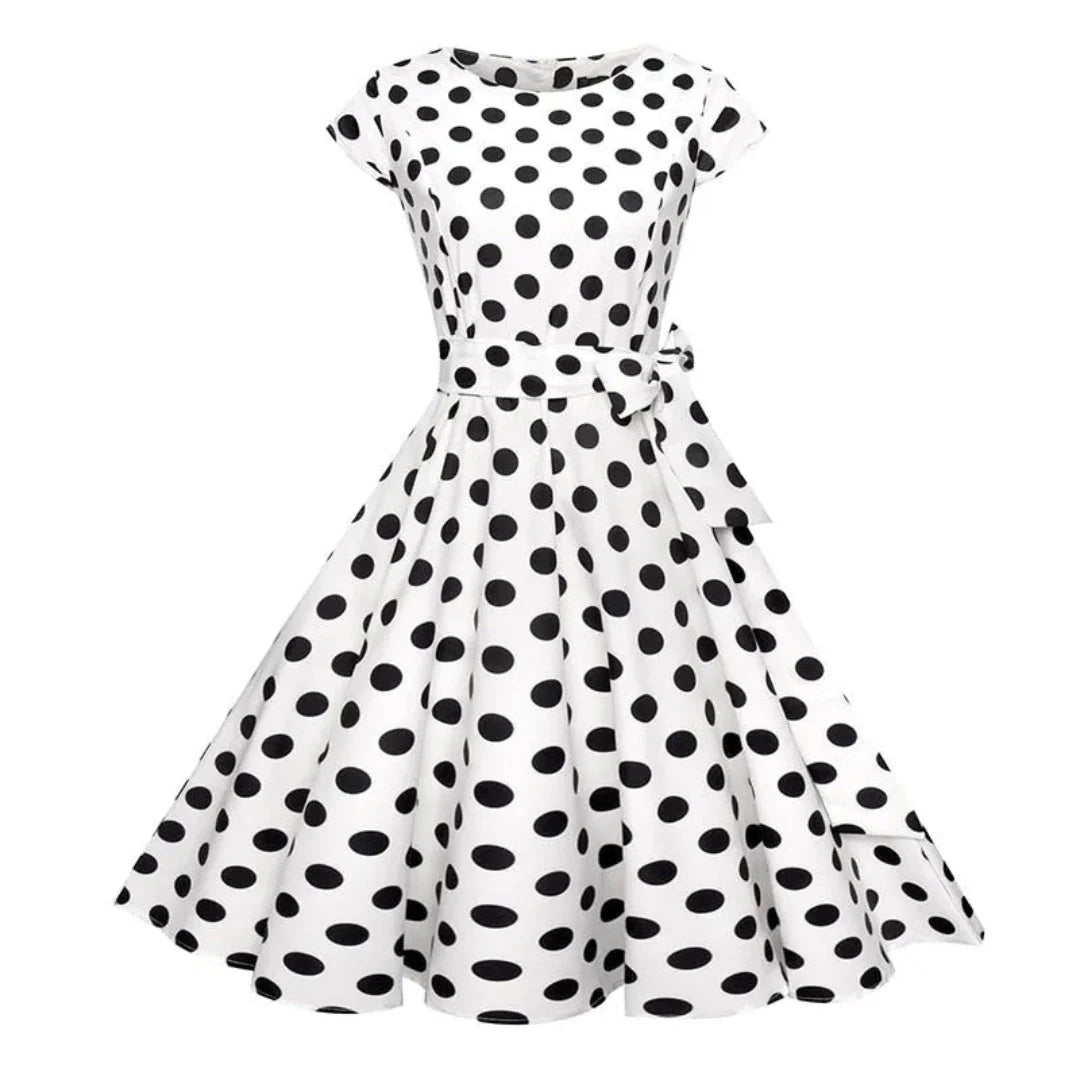 Rosalie | Midi Dress Floral Bow Detail Flared 4