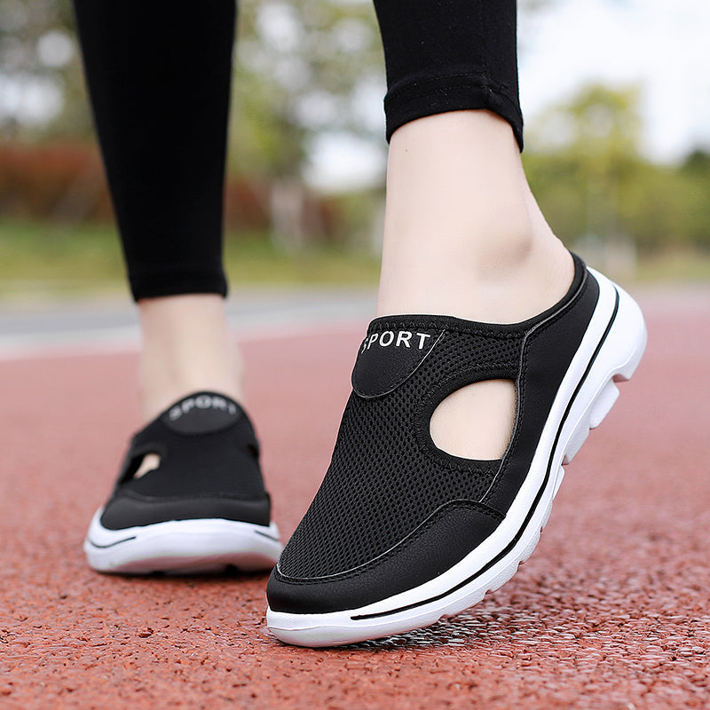 Slippers With Breathable Upper And Adjustable Arch 5