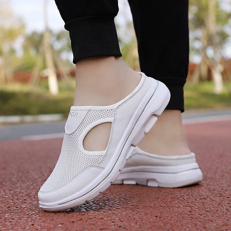 Slippers With Breathable Upper And Adjustable Arch 6