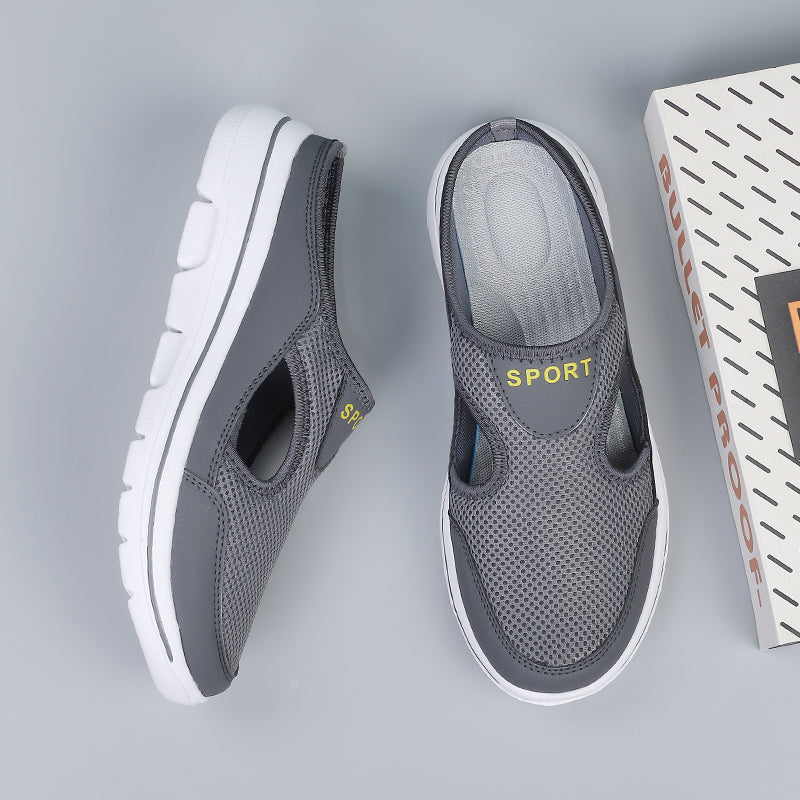 Slippers With Breathable Upper And Adjustable Arch 7