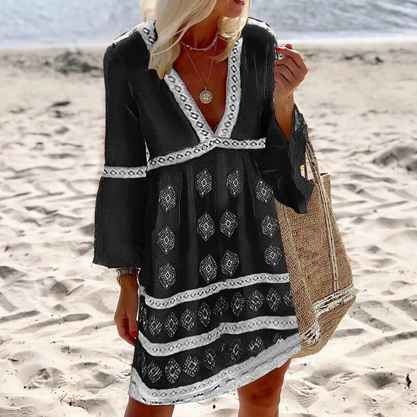 Sophie | Summer Dress Batwing Sleeves Casual Fit 2