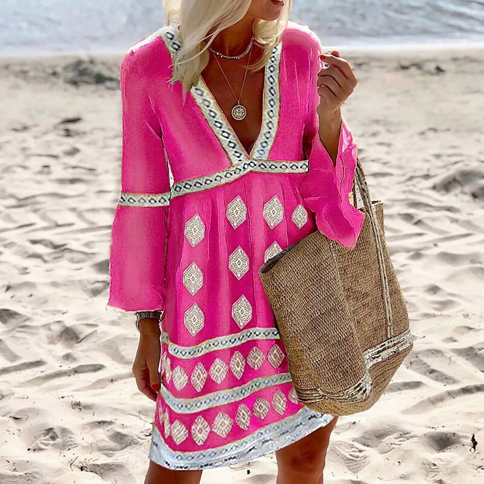 Sophie | Summer Dress Batwing Sleeves Casual Fit 3