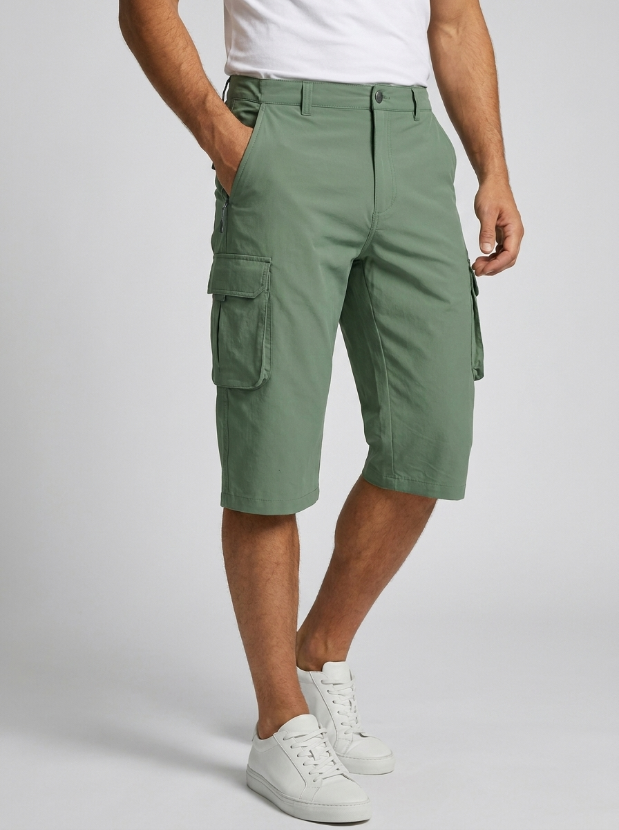Cargo Shorts with Multiple Pockets for Summer