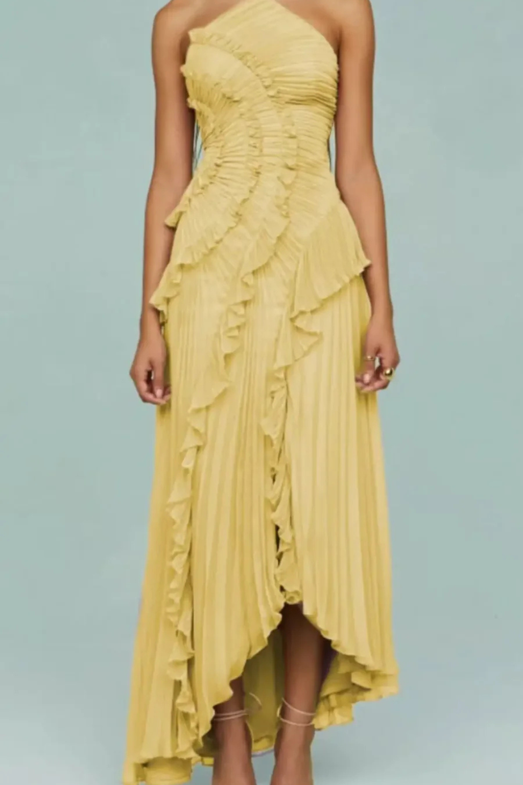 Charming Maxi Dress For Summer Weddings 6