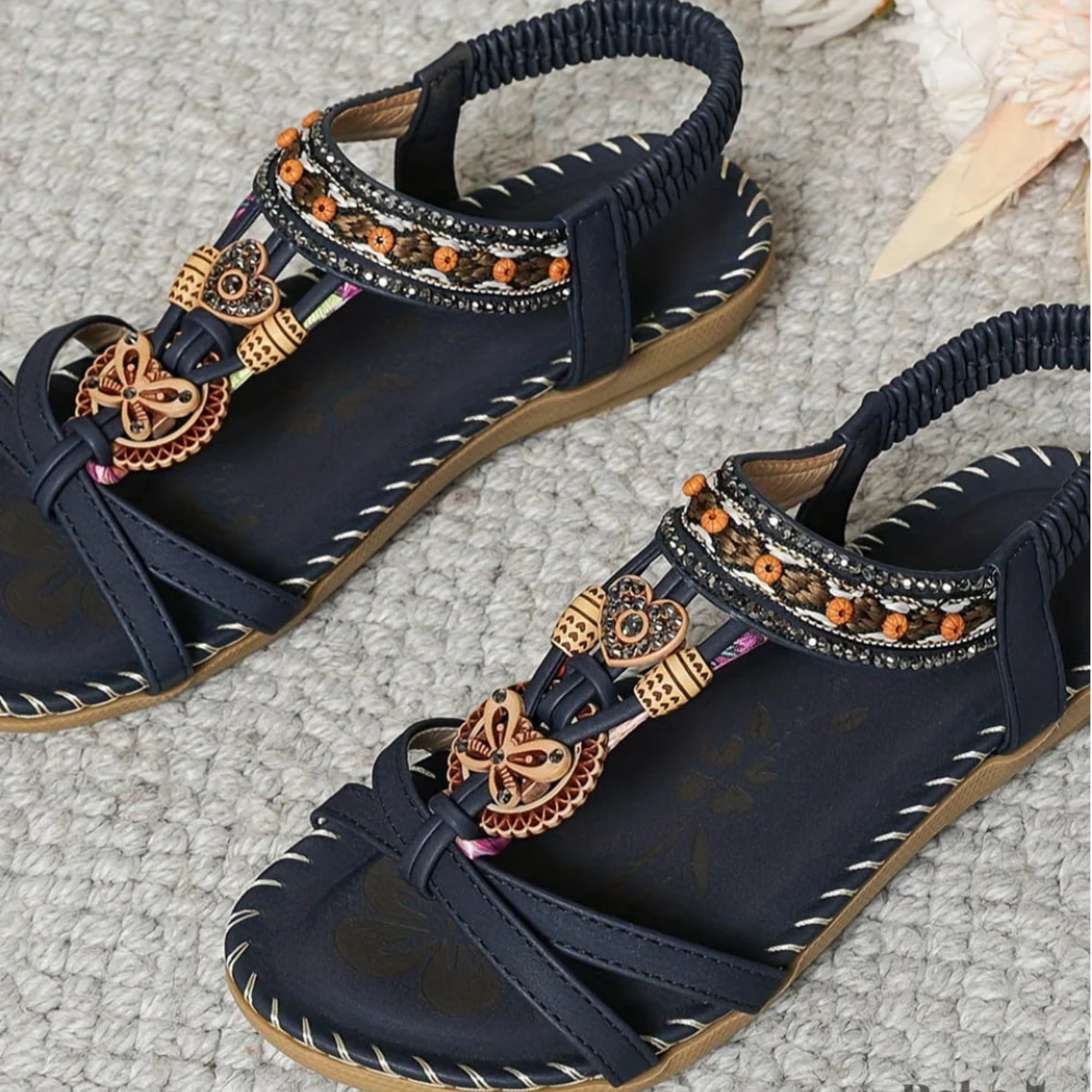 Chic Women's Sandals With Ankle Strap Comfort 5