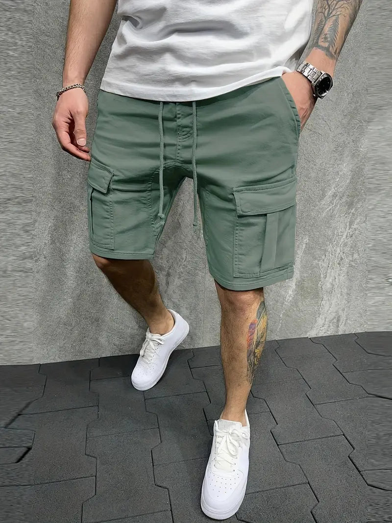 Effortless Men's Cargo Shorts With Relaxed Fit 5