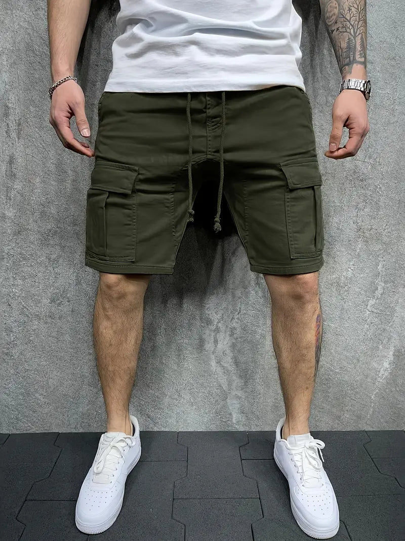 Effortless Men's Cargo Shorts With Relaxed Fit 6
