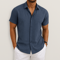 Crisp Shirt Short Sleeve Casual Fit