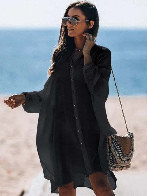 Effortless Swim Suit Cover Up With Chic Design 0