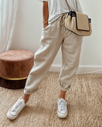 Relaxed Trousers Wide Leg Flowing