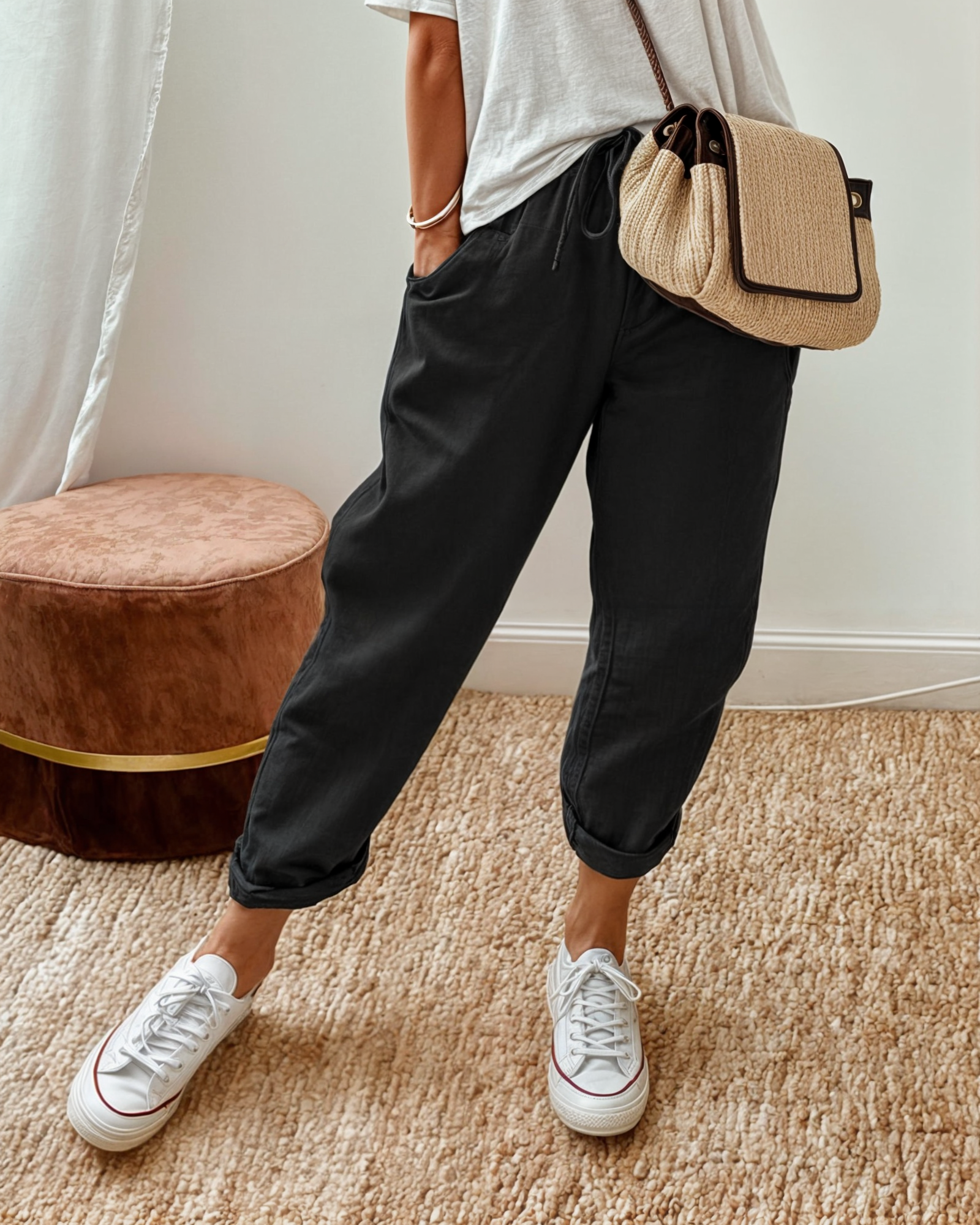 Effortless Wide Leg Trousers for Women 4