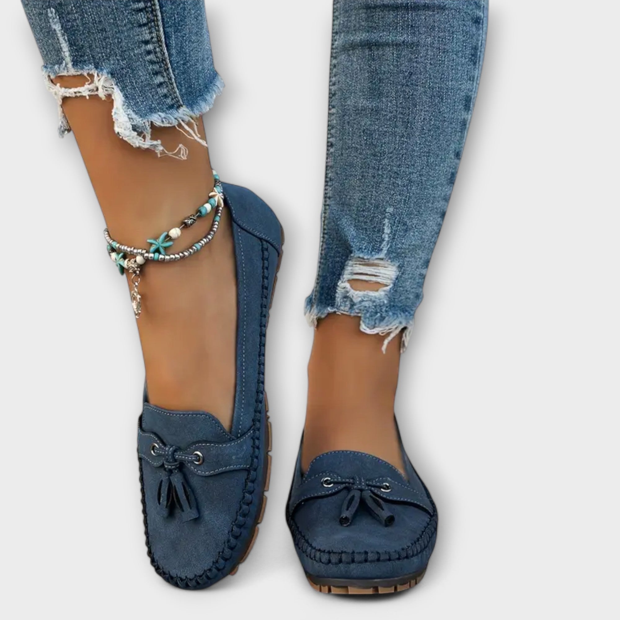 Elegant Black Loafers For Women - Comfortable Fit 4