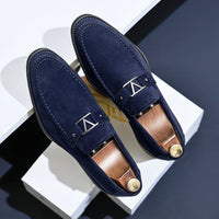 Suave Loafers Low Heel Round Toe