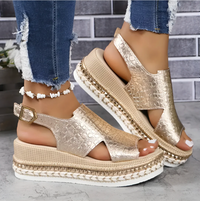 Graceful Sandals Cushioned Open Toe