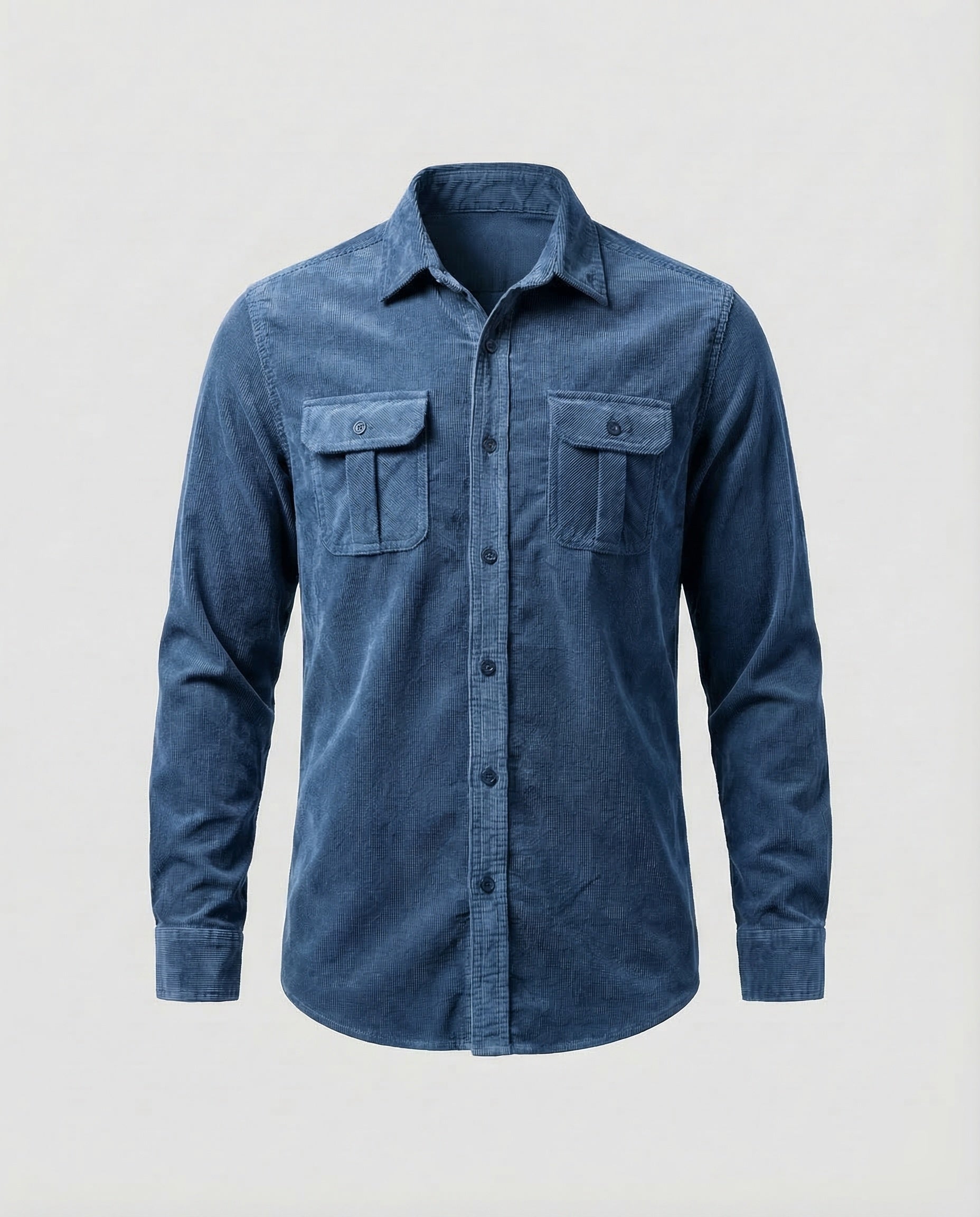 Ethan | Men's Shirt Slim Fit Corduroy Casual Wear 6