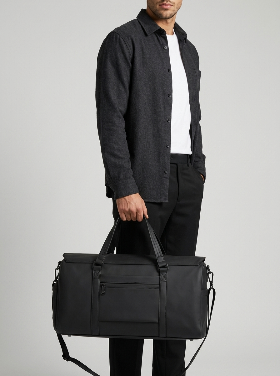 Weekend Holdall Bag with Shoe Compartment