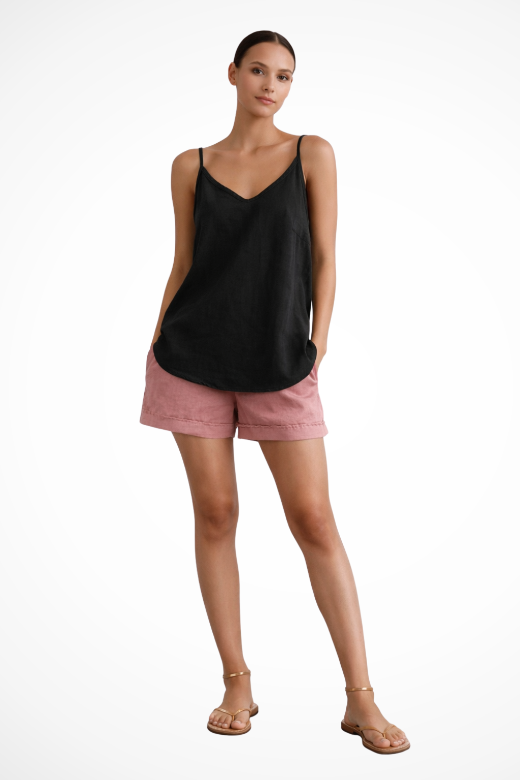 Fresh Women's Tank Top With Spaghetti Straps 4