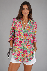 Floral Womens Blouse for Summer Style