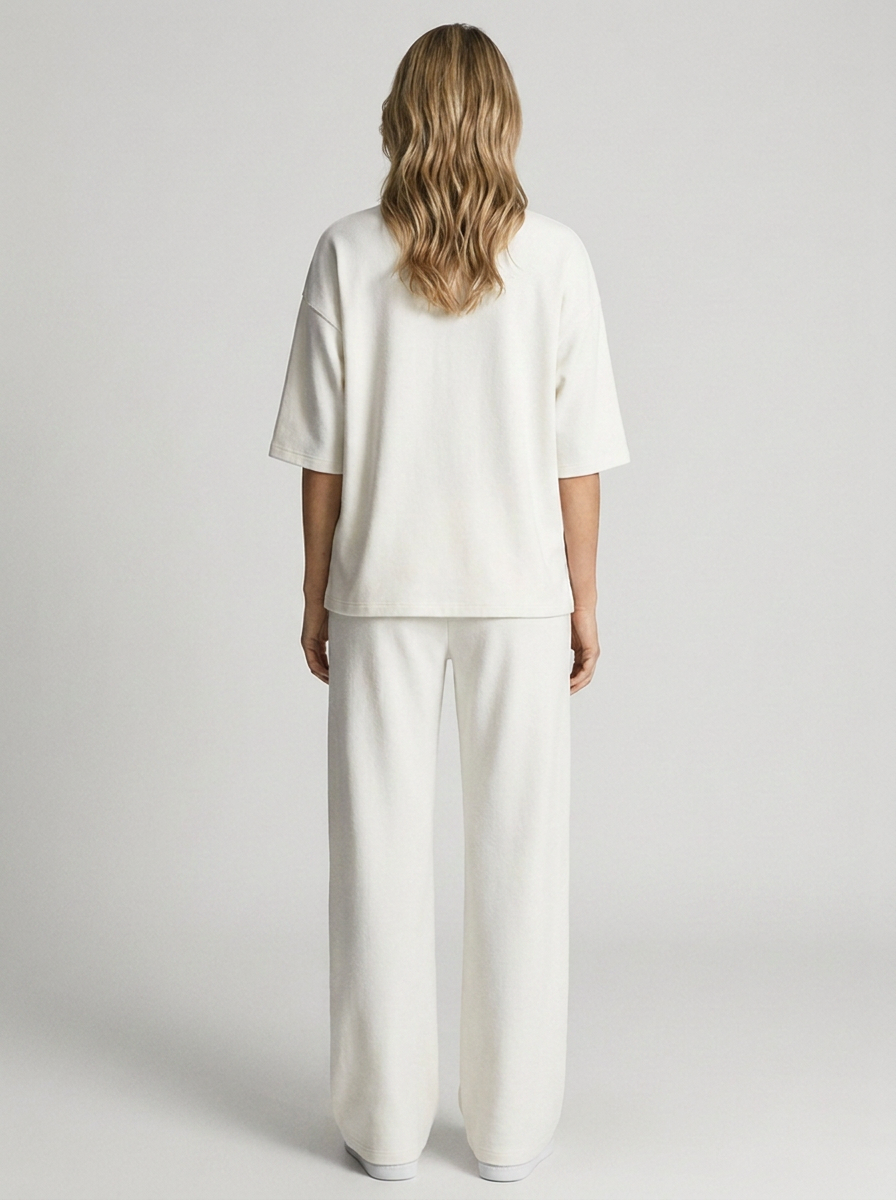 Oversized Co-ord Set with T-Shirt and Trousers