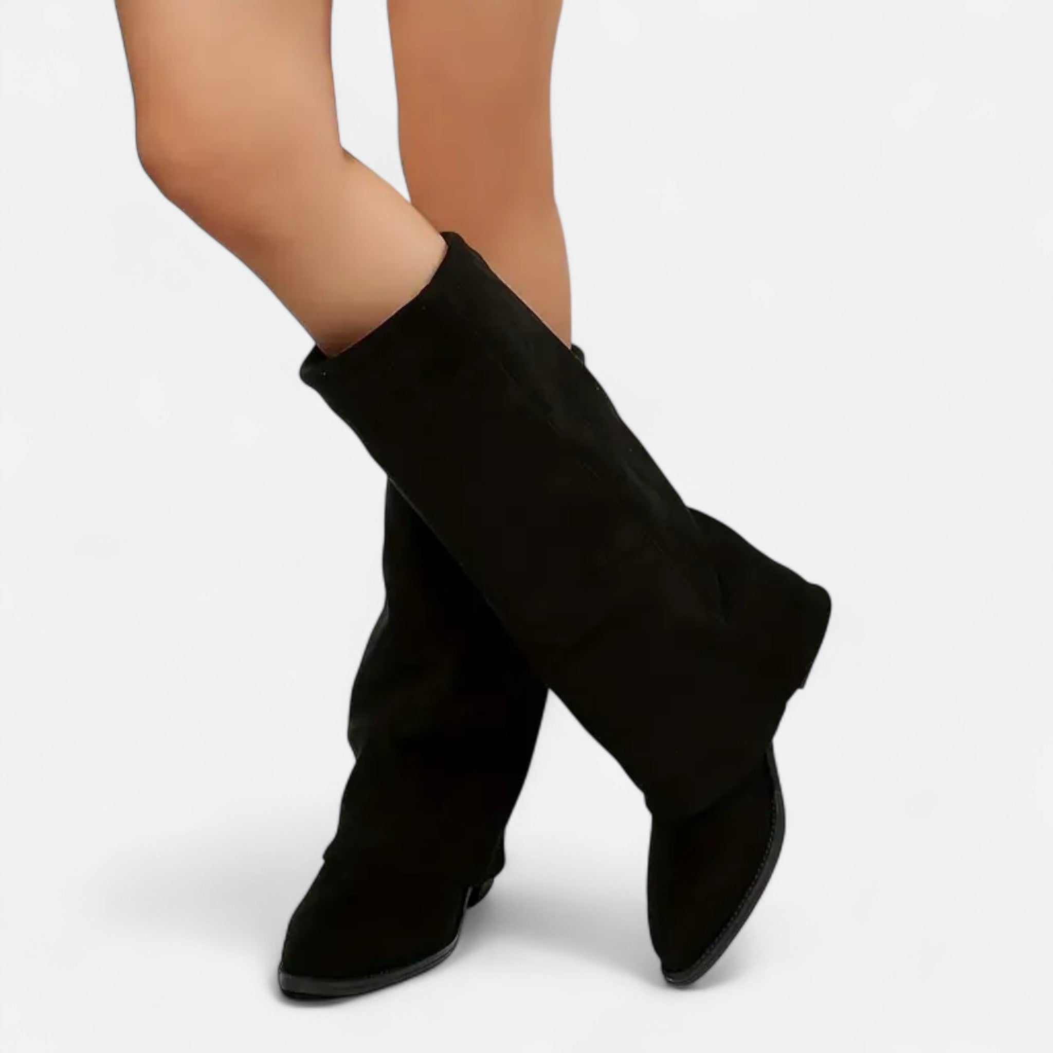 Long Boots With Chunky Heel For Women 4
