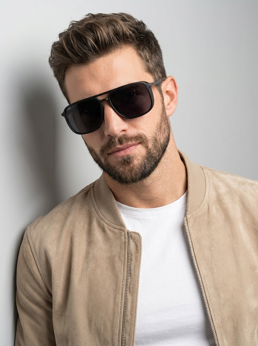 Polarised Aviator Sunglasses with UV400 Protection