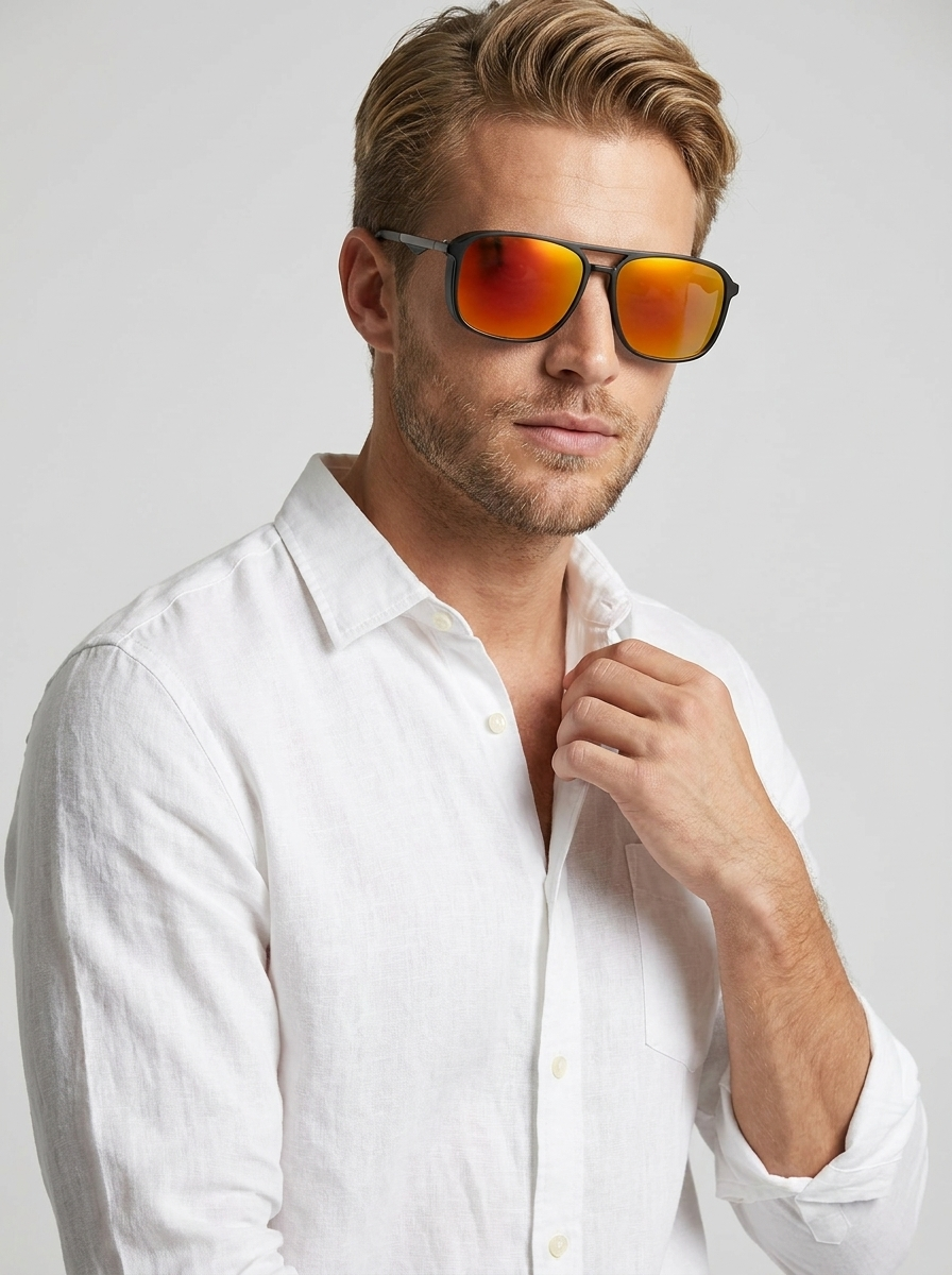 Polarised Aviator Sunglasses with UV400 Protection
