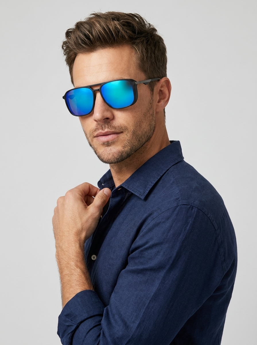 Polarised Aviator Sunglasses with UV400 Protection
