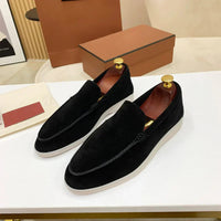 Men's Loafers Brown Penny Slip-On Casual Style