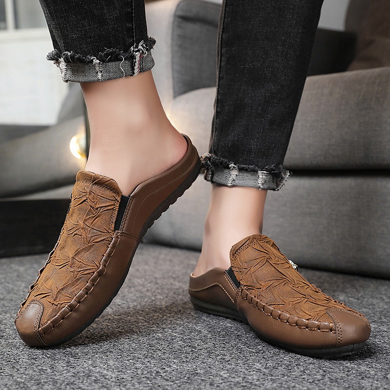 Men's Loafers Open Back Casual Shoes 3