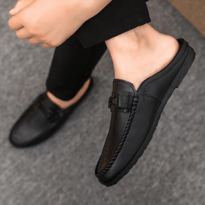 Men's Mule Loafers With Horsebit Detail 0
