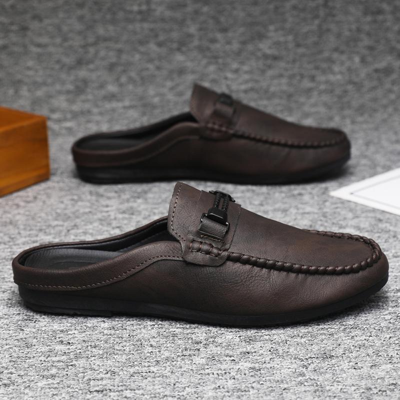 Men's Mule Loafers With Horsebit Detail 1