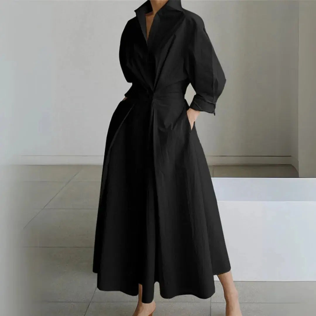 Olivia | Dress Shirt Crisp Collar Sculpted Waist 3