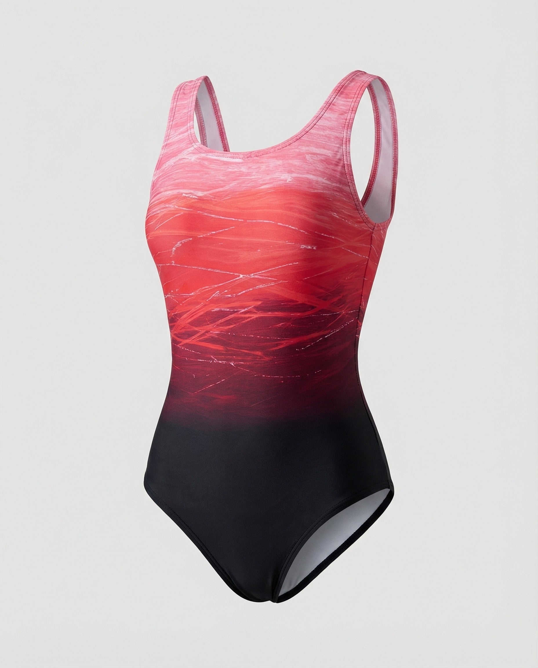 One Piece Swimsuit Black Open Back Design 6