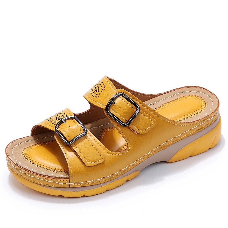 Slide Sandals Open Toe Comfort Fit Womens 7