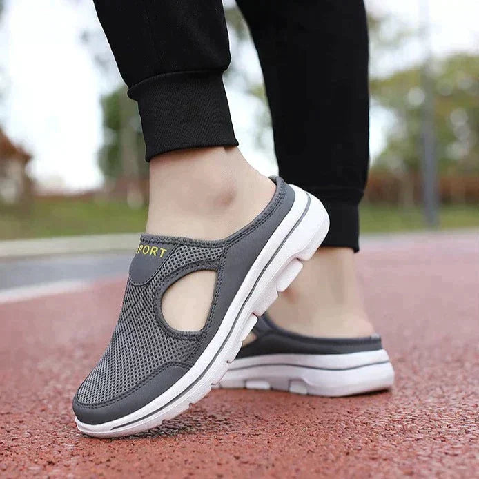 Slippers With Breathable Upper And Adjustable Arch 2
