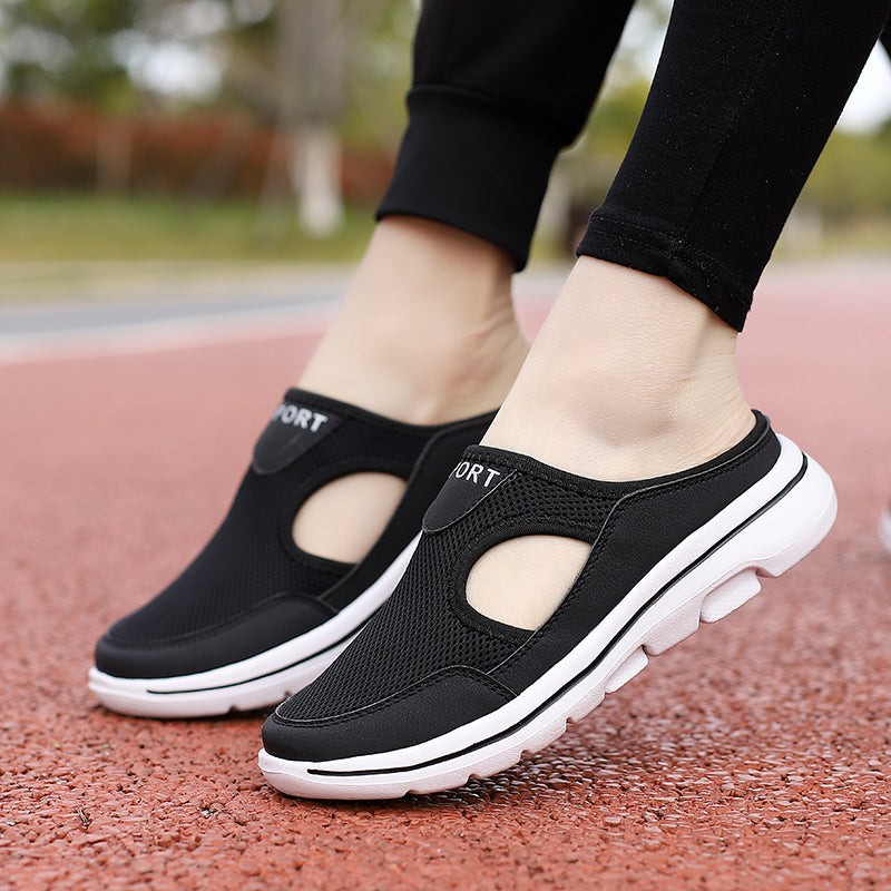 Slippers With Breathable Upper And Adjustable Arch 3