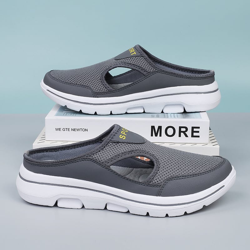 Slippers With Breathable Upper And Adjustable Arch 9