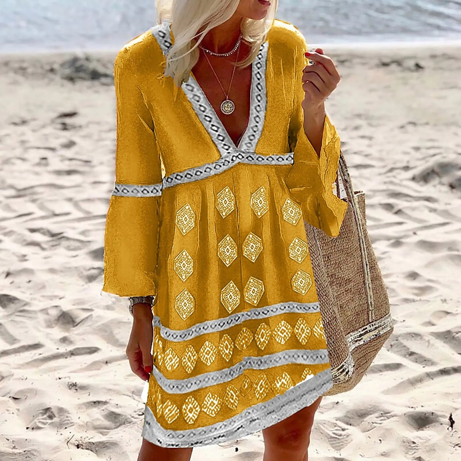 Sophie | Summer Dress Batwing Sleeves Casual Fit 1