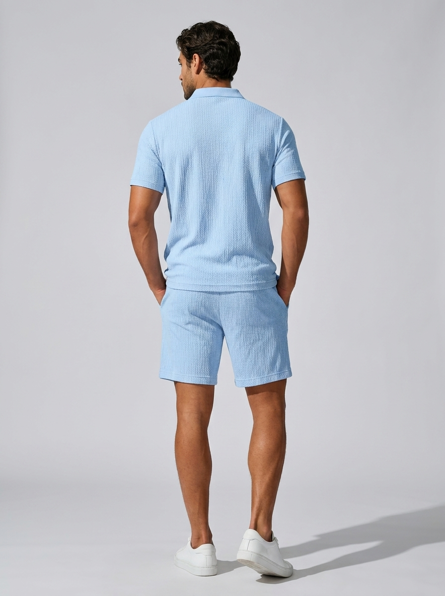 Polo Shirt and Shorts Co-ord Set for Summer