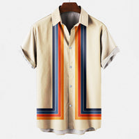 Men's Shirt With Vintage Relaxed Fit